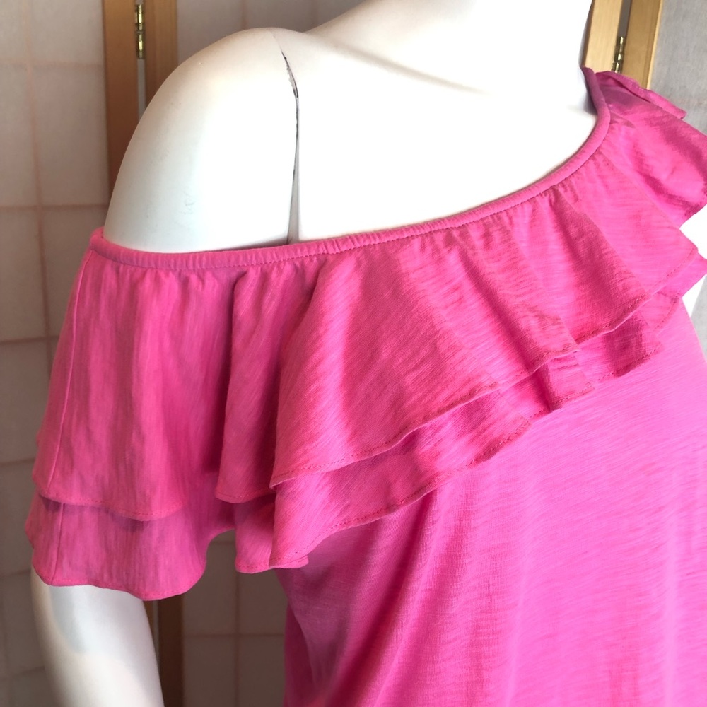Lilly Pulitzer Ruffle Top - Picture 2 of 6